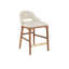 Inga Upholstered Stool with Solid Wood Frame-1723674917