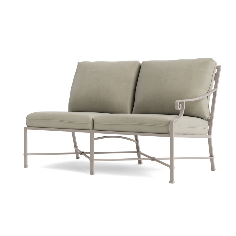 Venetian Outdoor 2 - Seat Loveseat, Fusion Dove, Dove