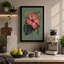 Pink Hibiscus Study Botanical - Wrapped Canvas-1457867310-1457867308