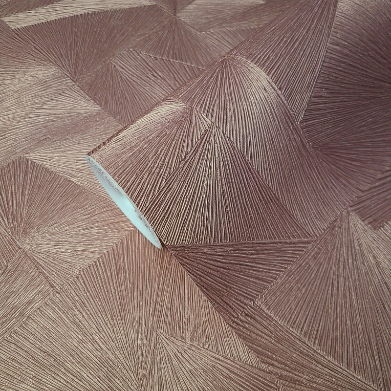 Illusion 3D de papier peint géométrique géométrique
