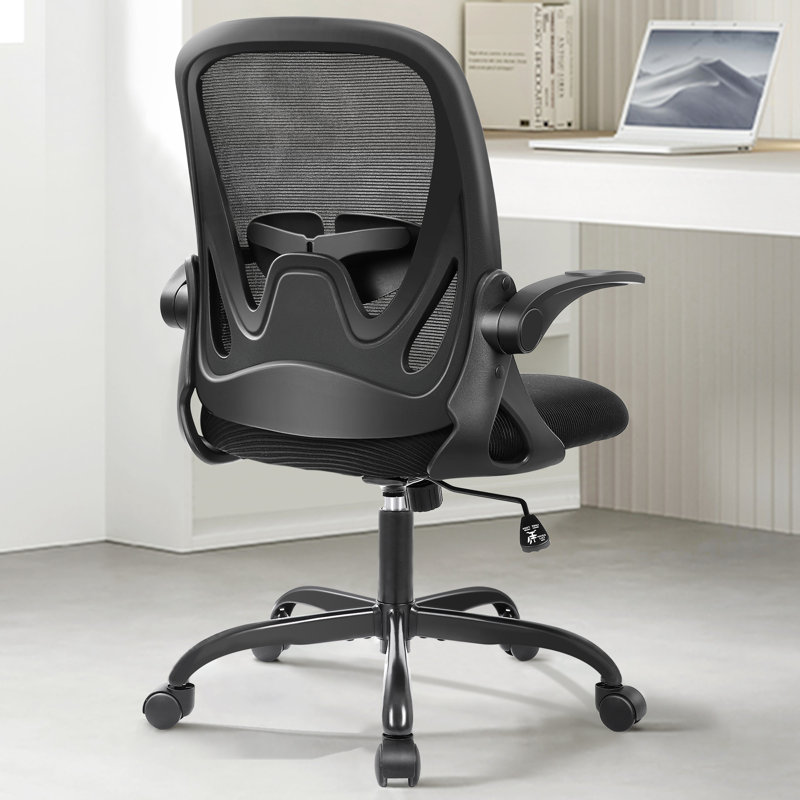 Kyel Mesh Task Chair, Black, Black