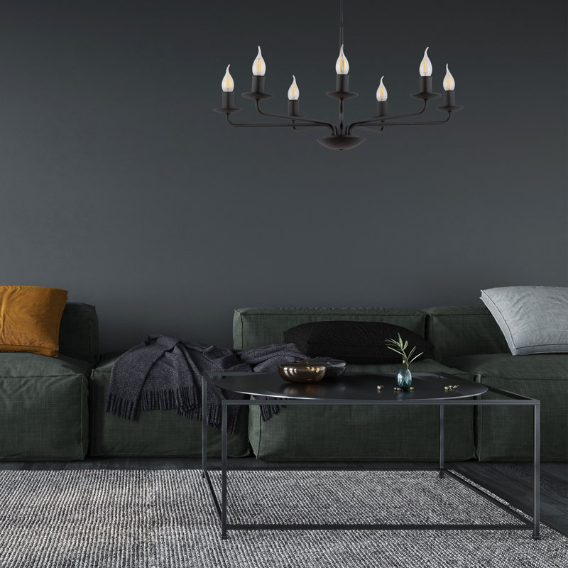 Penfield 7 - Light Candle Style Chandelier
