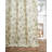Linen Blend Semi Sheer Pod Pocket Floral Patterned French Country Curtains-1867900614-1867900613