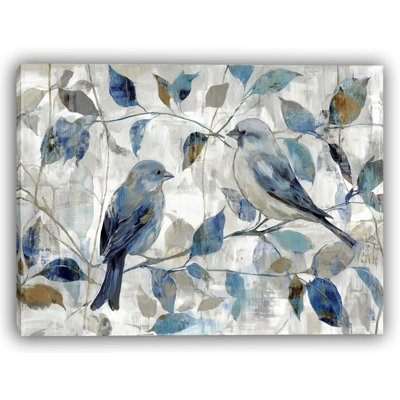 Morning Song Trio - Serene Birds in Nature Artwork