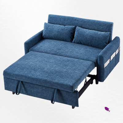 Caldina 55.3" Upholstered Sleeper Sofa