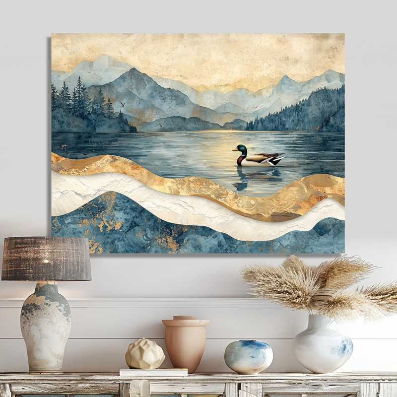 Genesi - animaux, art mural, H 12 po x l 20 po, Toile tendue, Ne s’applique pas