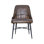 Galway Dining Chair In Antique Whiskey Leather