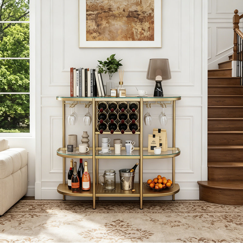 Itasca Bar with Wine Storage