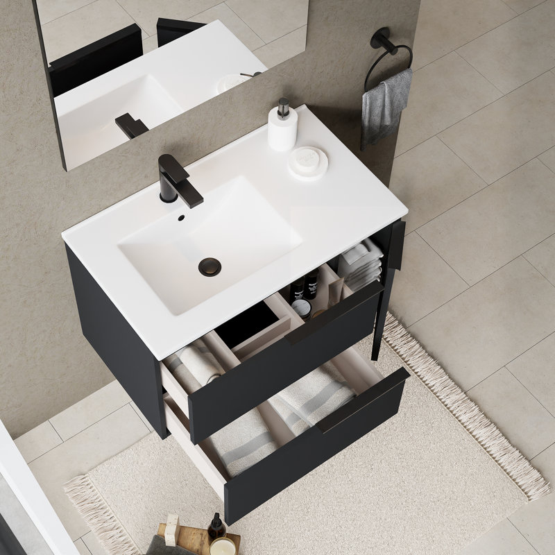 Sahanna 80mm Single Bathroom Vanity with Basin