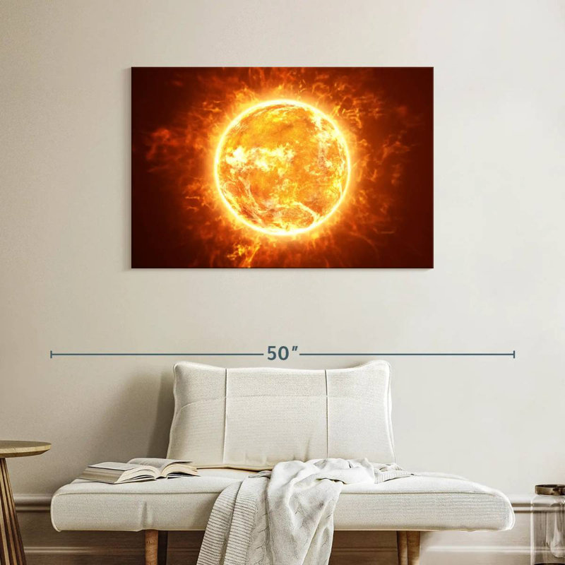 Oberle Scorching Sun, 26" H x 39" W