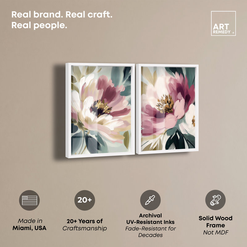 Blossom in Light, H 26 po x l 36 po, Blanc