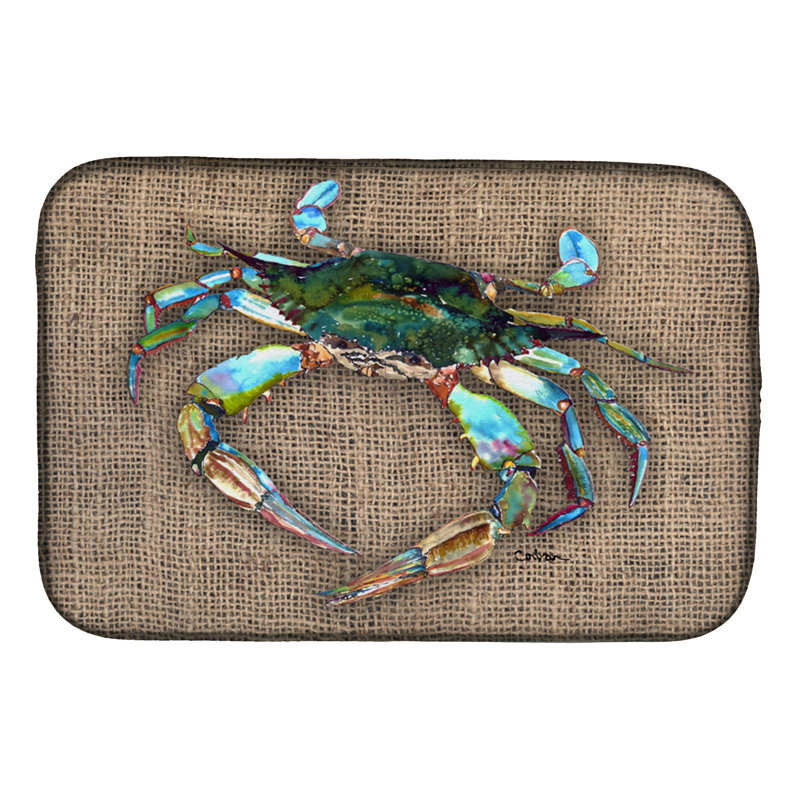 Tapis de séchage crabe