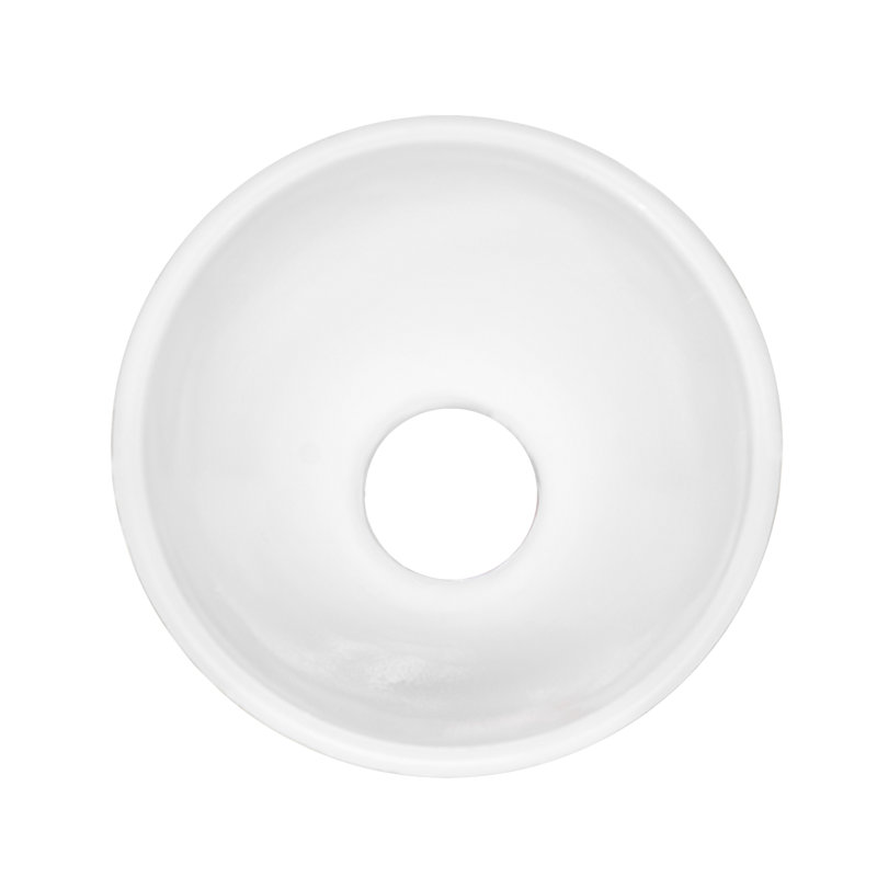 Lamp Shade, 5" H x 6" W x 6" D, White
