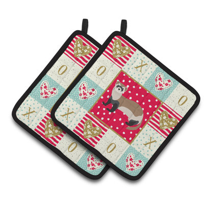 Caroline's Treasures Polyester Potholder Set