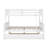  Keirlyn Twin Over Full Rubber Wood Bunk Bed With Trundle,  Convertible Bed, With Twin Size Trundle-1026364864