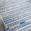 Tapis rayé bleu / blanc-195017541
