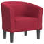 Fauteuil Winston Porter en tissu brun-1260355394