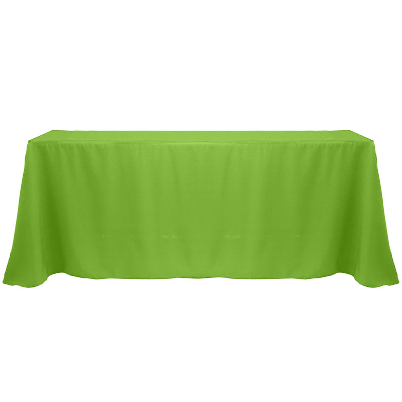 Solee Solid Color Tablecloth, 108" x 132", 1, Lime