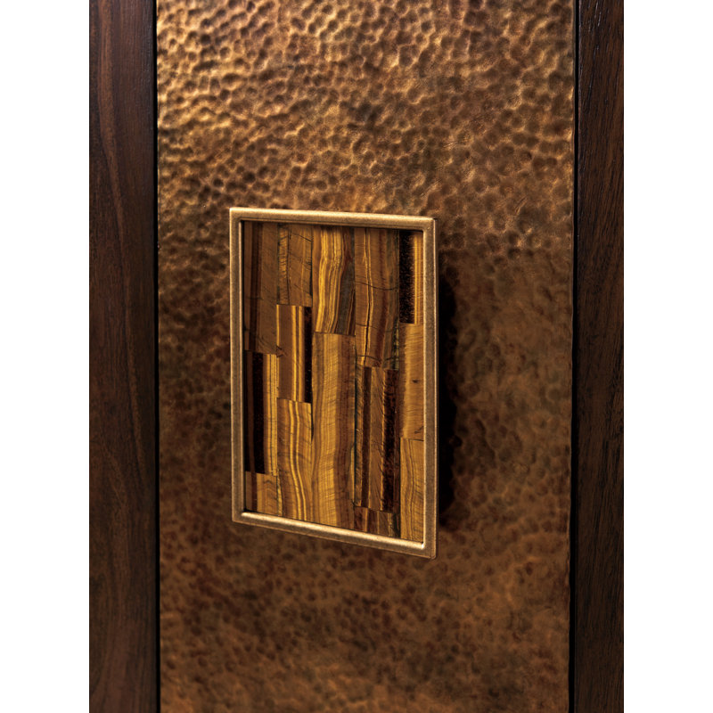 Silverado Santa Clara Hall Chest with Stone Top