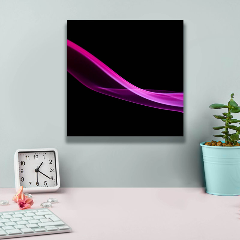 «Smoke 3» par Photoinc Studio, art mural sur toile, 18 po x 18 po, H 12 po x l 12 po x P 0,75 po