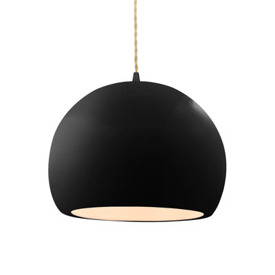 Luminaire suspendu 1 lumière DEL intégré Aschwin