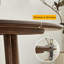 Ensemble de table à manger en bois massif de style français-110329295-122721939