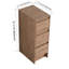 Ensemble de meuble-lavabo simple 48 po avec plateau en résine Bellmead