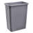 Plastic Open Recycling Bin - 9 Gallons