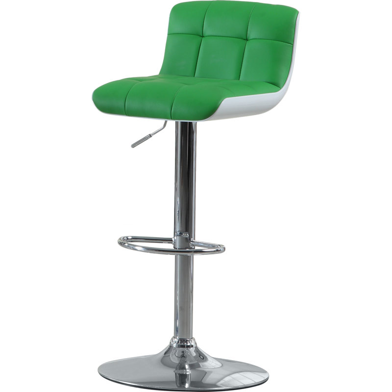 Tabouret pivotant à hauteur réglable, Vert