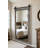 Ozark Hardwood Beveled Mirror With Steel Barn Door Rail-1793550334