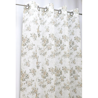 (54 x 84 po) Anneau diaphane floral