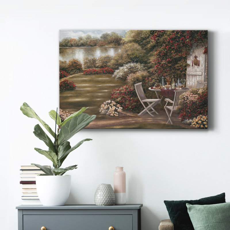 Laura's Place - peinture sur toile tendue, H 12 po x l 8 po x P 1 po