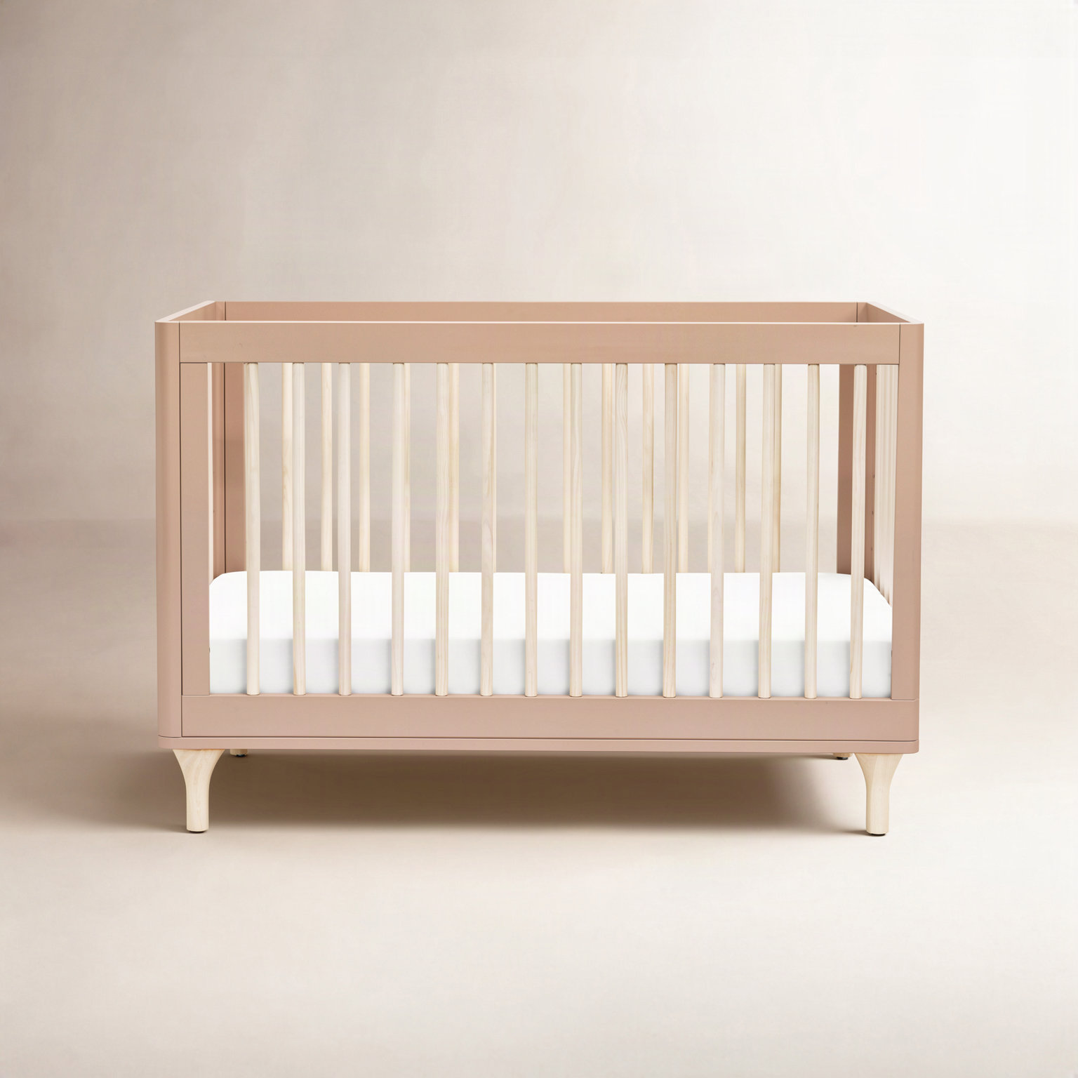 Babyletto Lolly 3-in-1 Convertible Crib, Canyon/Washed Natural