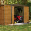 Remise de rangement en acier avec grain de bain Woodridge-105852757