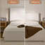 Grand lit tapissier de 52 po de hauteur, sans sommier tapissier-2127270178-2127270176