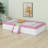 Upholstered Daybed Frame With Fence And Stairs-665648688