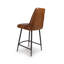 Ronja Upholstered Counter Stool with Metal Frame-252334145