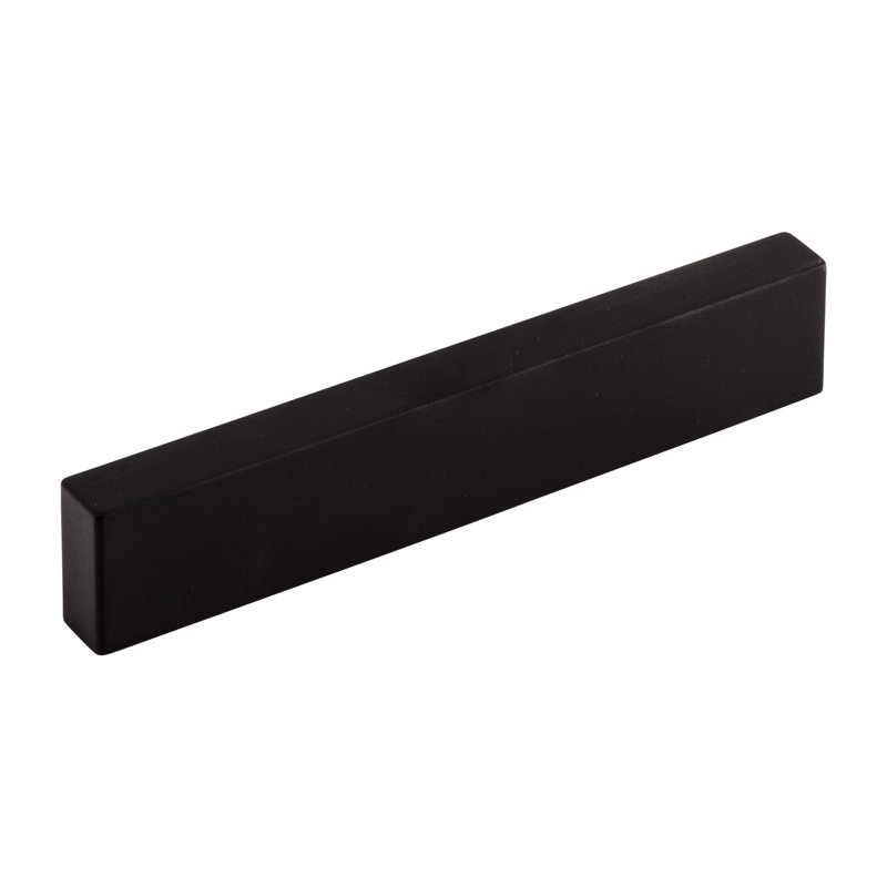 Sanctuary (R) II Modern Metro 12" Center to Center Finger Pull, 5" Center to Center, Black