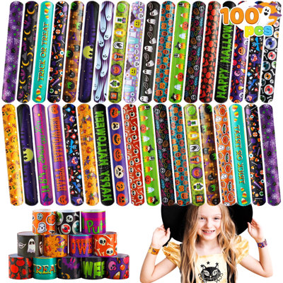 100 bracelets d'Halloween pour enfants