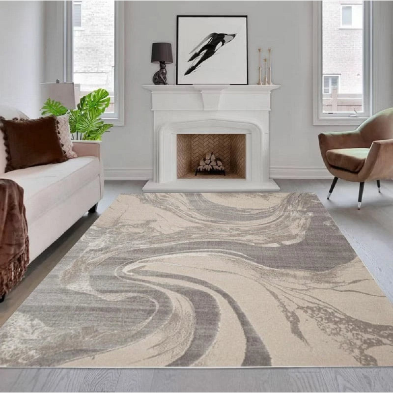 Geometric Indoor / Outdoor Area Rug, Rectangle 80 x 150 cm