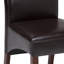 Ensemble de salle à manger 7 pièces avec table en bois massif Avalon et 6 chaises rembourrées Avalon-44799649-44799651