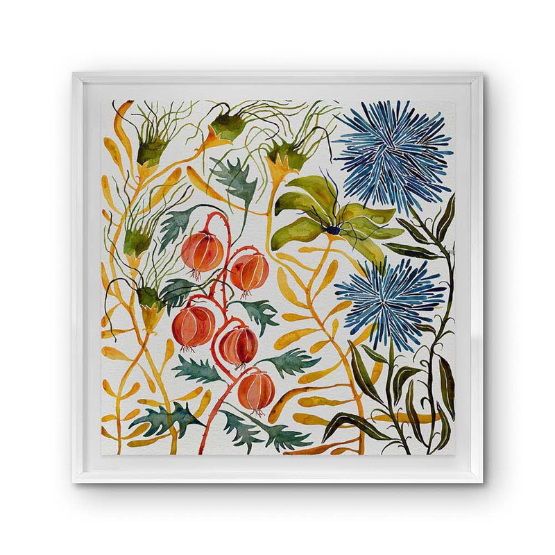 Wildflowers I Print by Judith Bigham