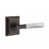 Oil Rubbed Bronze/White Marble