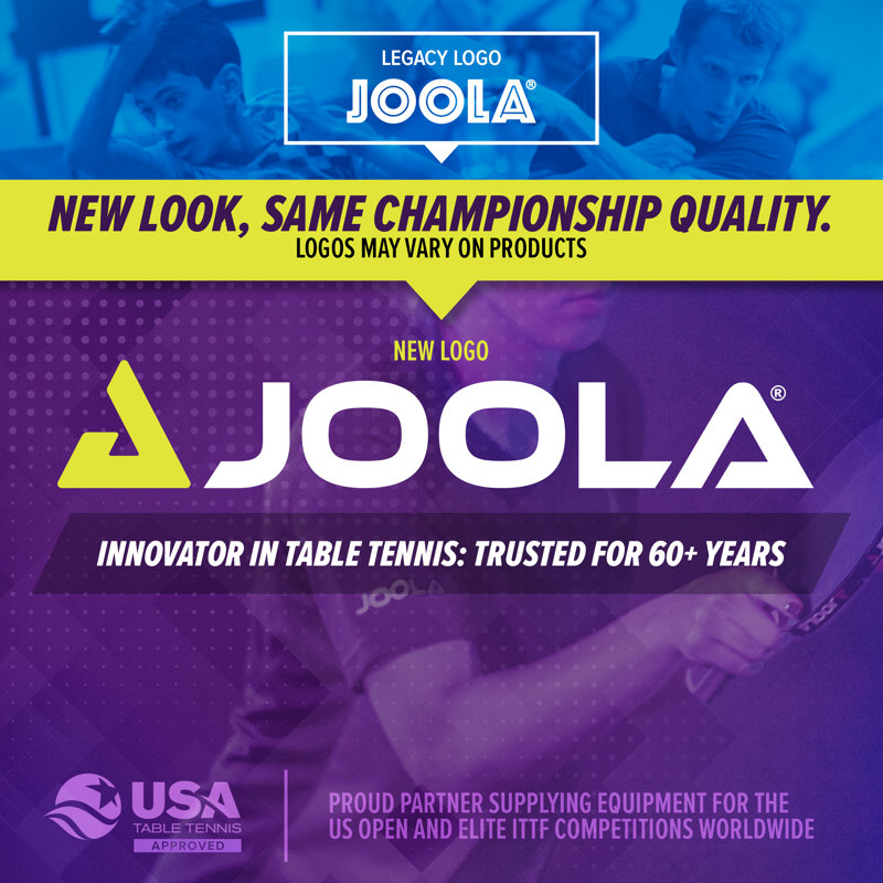 JOOLA Infinity Overdrive Table Tennis Racket - Professional Ping Pong Paddle for Competition and Advanced Training, Yellow
