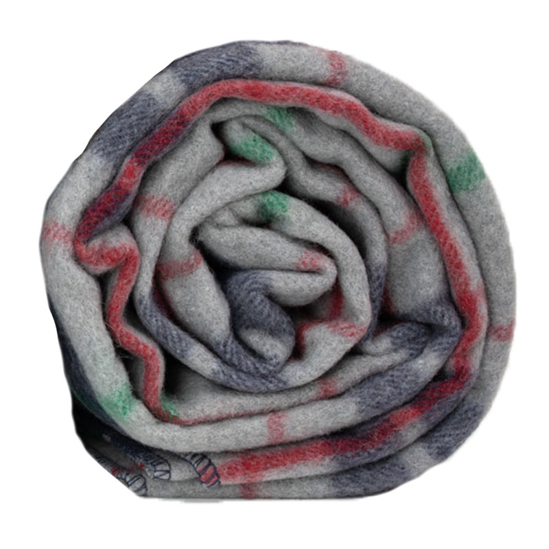 Hand Woven Blanket, Gray