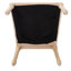 French Country Upholstered  Dining Chairs with Square Back, Wire drawing and carving techniques-1595673366-1595673360