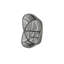 Hive Hanging Chair with Base and Cane-line AirTouch Seat/Back Cushion-545246072