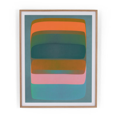 Expansion XVIII Framed Painting Canvas