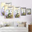 Fleur de lis blanc - peinture-408187908-408188011