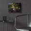 Art mural épique «Beyond the Wooden Bridge» par John Rivera, 24 po x 16 po-385490950